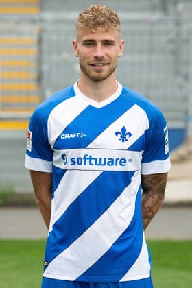 27 08 2020, xfux, Football 2 Bundesliga, SV Darmstadt 98, 2 BL, portrait appointment 2020 2021, photo appointment, emonline, emspor, deloka, v l Felix Platte SV Darmstadt 98 2 BL portrait appointment 2020 2021 Darmstadt
