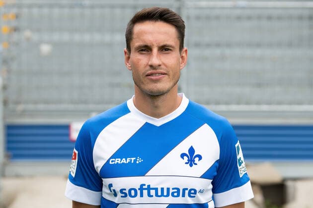 27 08 2020, xfux, Football 2 Bundesliga, SV Darmstadt 98, 2 BL, portrait appointment 2020 2021, photo appointment, emonline, emspor, deloka, v l Fabian Schnellhardt SV Darmstadt 98 2 BL portrait appointment 2020 2021 Darmstadt