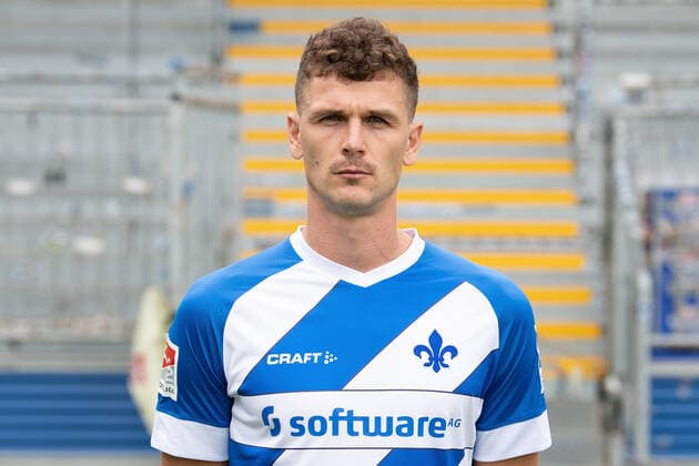 27 08 2020, xfux, Football 2 Bundesliga, SV Darmstadt 98, 2 BL, portrait appointment 2020 2021, photo appointment, emonline, emspor, deloka, v l Mathias Wittek SV Darmstadt 98 2 BL portrait appointment 2020 2021 Darmstadt
