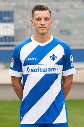 27 08 2020, xfux, Football 2 Bundesliga, SV Darmstadt 98, 2 BL, portrait appointment 2020 2021, photo appointment, emonline, emspor, deloka, v l Nicolai Rapp SV Darmstadt 98 2 BL portrait appointment 2020 2021 Darmstadt