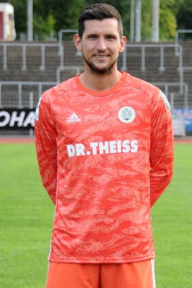 at David Salfeld,FC Homburg 1, team presentation at FC 08 Homburg, soccer,Regionalliga Southwest, 29 08 20, at Waldstadion Homburg, GER, soccer,Regionalliga Southwest, team presentation and squad portraits of the team of FC 08 Homburg, 29 08 20, Homburg Saar Copyright: xPeterxFranzx Eibner-Pressefotox EP_pfz