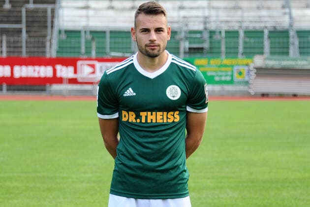 at Loris Weiss, FC Homburg 19, team presentation at FC 08 Homburg, soccer, Regionalliga Southwest, 29 08 20, at Waldstadion Homburg, GER, soccer, Regionalliga Southwest, team presentation and squad portraits of the team of FC 08 Homburg, 29 08 20, Homburg Saar Copyright: xPeterxFranzx Eibner-Pressefotox EP_pfz