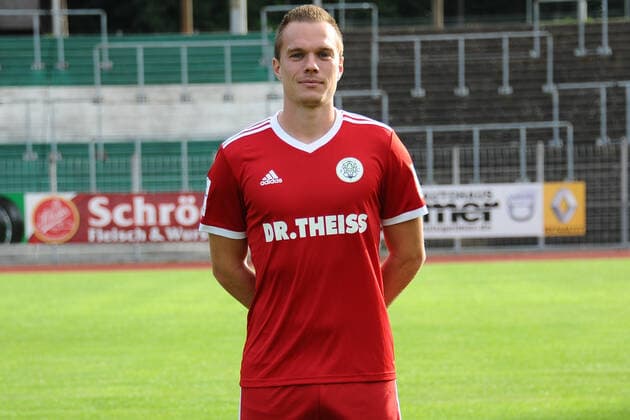 at Mark Patrick Redl, FC Homburg 25, team presentation at FC 08 Homburg, soccer, Regionalliga Southwest, 29 08 20, at Waldstadion Homburg, GER, soccer, Regionalliga Southwest, team presentation and squad portraits of the team of FC 08 Homburg, 29 08 20, Homburg Saar Copyright: xPeterxFranzx Eibner-Pressefotox EP_pfz