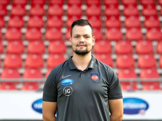 Johannes Geissler, 1 FC Heidenheim 1846, 2 Bundesliga, team photo and portrait appointment, season 2020 2021, 17 09 2020, DFB DFL regulations prohibit any use of photographs as image sequences and or quasi video , 1 FC Heidenheim 1846, 2 Bundesliga, team photo and portrait appointment, clipping, shooting, season 2020 2021, 17 09 2020 Heidenheim Copyright: xEibner-Pressefoto SaschaxWaltherx EP_swa