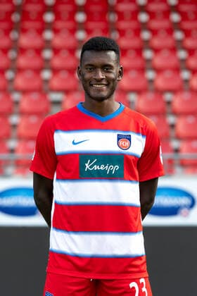 Merveille Biankadi FC Heidenheim, 23 , 1 FC Heidenheim 1846, 2 Bundesliga, team photo and portrait appointment, season 2020 2021, 17 09 2020, DFB DFL regulations prohibit any use of photographs as image sequences and or quasi video , 1 FC Heidenheim 1846, 2 Bundesliga, team photo and portrait appointment, clipping, shooting, season 2020 2021, 17 09 2020 Heidenheim Copyright: xEibner-Pressefoto SaschaxWaltherx EP_swa