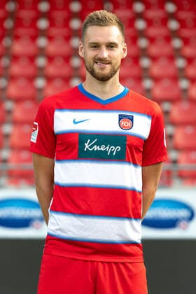 Patrick Mainka FC Heidenheim, 06 , 1 FC Heidenheim 1846, 2 Bundesliga, team photo and portrait appointment, season 2020 2021, 17 09 2020, DFB DFL regulations prohibit any use of photographs as image sequences and or quasi video , 1 FC Heidenheim 1846, 2 Bundesliga, team photo and portrait appointment, clipping, shooting, season 2020 2021, 17 09 2020 Heidenheim Copyright: xEibner-Pressefoto SaschaxWaltherx EP_swa