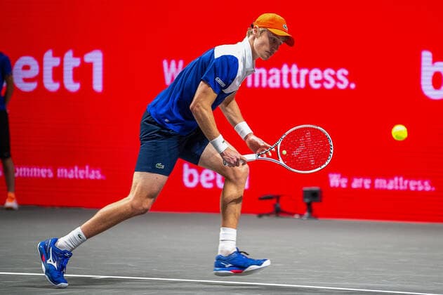 In Marc POLMANS AUS , Hubert HURKACZ POL vs Marc POLMANS AUS , TENNIS, bett1hulks Indoor, 12 10 2020, GER, TENNIS, ATP TOUR, bett1hulks Indoor, John MILLMAN AUS vs Misacha ZVEREV GER , 12 10 2020 KOELN Copyright: xEibner-Pressefotox EP_BSO