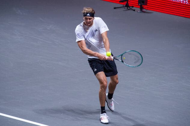 In Alexander ZVEREV GER , Alexander ZVEREV GER vs Fernando VERDASCO ESP , TENNIS, bett1hulks Indoor, 15 10 2020, GER, TENNIS, ATP TOUR, bett1hulks Indoor, Alexander ZVEREV GER vs Fernando VERDASCO ESP , 15 10 2020 KOELN Copyright: xEibnerxPressefotox xBenjaminxSOELZERx EP_BSO