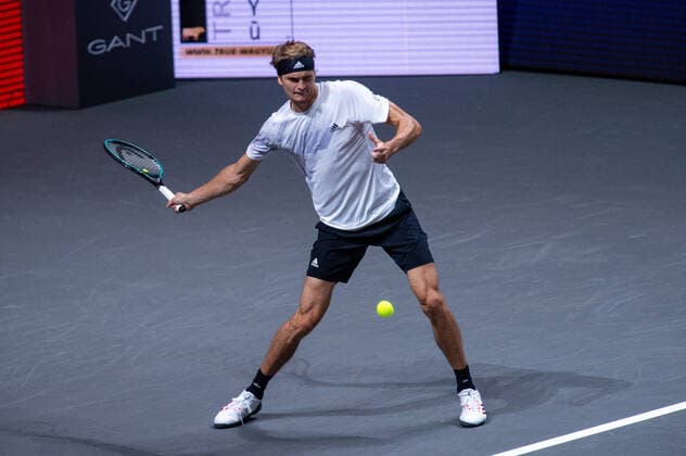 In Alexander ZVEREV GER , Alexander ZVEREV GER vs Fernando VERDASCO ESP , TENNIS, bett1hulks Indoor, 15 10 2020, GER, TENNIS, ATP TOUR, bett1hulks Indoor, Alexander ZVEREV GER vs Fernando VERDASCO ESP , 15 10 2020 KOELN Copyright: xEibnerxPressefotox xBenjaminxSOELZERx EP_BSO