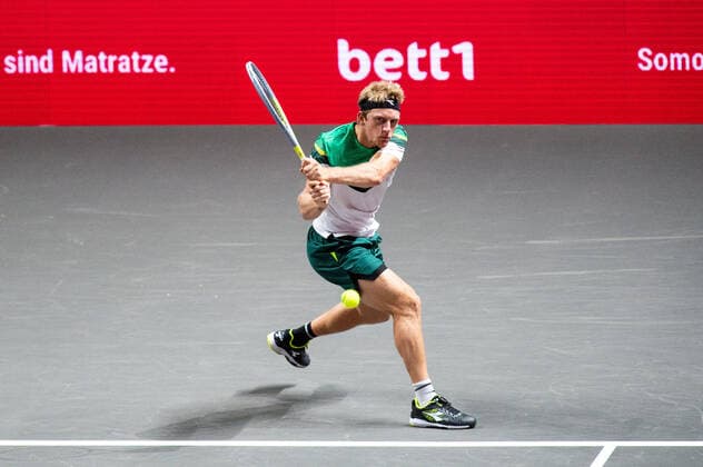 In Alejandro DAVIDOVICH FOKINA ESP , Alejandro DAVIDOVICH FOKINA ESP vs Marin CILIC CRO , TENNIS, bett1hulks Indoor, 15 10 2020, GER, TENNIS, ATP TOUR, bet1hulks Indoor, Alejandro DAVIDOVICH FOKINA ESP vs Marin CILIC CRO , 15 10 2020 KOELN Copyright: xEibnerxPressefotox xBenjaminxSOELZERx EP_BSO