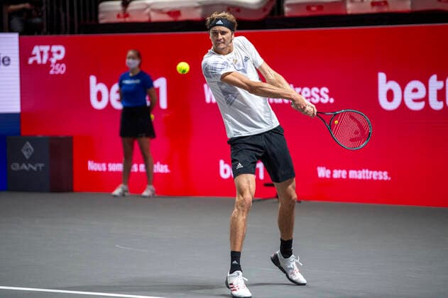 In Alexander ZVEREV GER , Alexander ZVEREV GER vs Felix AUGER ALIASSIME CAN , TENNIS, bett1hulks Indoor, FINALE, 18 10 2020, GER, TENNIS, ATP TOUR, bett1hulks Indoor, FINALE, Alexander ZVEREV GER vs Felix AUGER ALIASSIME CAN , 18 10 2020 COLOGNE Copyright: xEibnerxPressefotox xBenjaminxSOELZERx EP_BSO