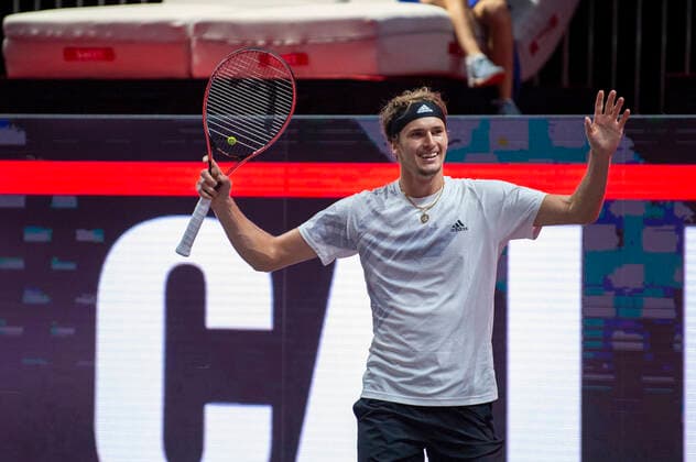 In the VICTORY CHEER of Alexander ZVEREV GER , Alexander ZVEREV GER vs Felix AUGER ALIASSIME CAN , TENNIS, bett1hulks Indoor, FINALE, 18 10 2020, GER, TENNIS, ATP TOUR, bett1hulks Indoor, FINALE, Alexander ZVEREV GER vs Felix AUGER ALIASSIME CAN , 18 10 2020 COLOGNE Copyright: xEibnerxPressefotox xBenjaminxSOELZERx EP_BSO