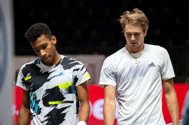 In Felix AUGER ALIASSIME CAN , Alexander ZVEREV GER WINNER , Alexander ZVEREV GER vs Felix AUGER ALIASSIME CAN , TENNIS, bett1hulks Indoor, FINALE, 18 10 2020, GER, TENNIS, ATP TOUR, bett1hulks Indoor, FINALE, Alexander ZVEREV GER vs Felix AUGER ALIASSIME CAN , 18 10 2020 COLOGNE Copyright: xEibnerxPressefotox xBenjaminxSOELZERx EP_BSO