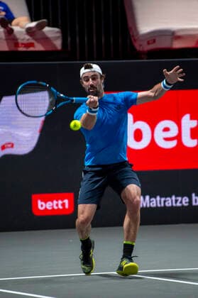 In Jordan THOMPSON OUT, Jordan THOMPSON OUT vs Gilles SIMON FRA, TENNIS, bett1HULKS Championship, 19 10 2020, GER, TENNIS, ATP TOUR, bett1HULKS Championship, Jordan THOMPSON OUT vs Gilles SIMON FRA, 19 10 2020 COLOGNE Copyright: xEibnerxPressefotox xBenjaminxSOELZERx EP_BSO