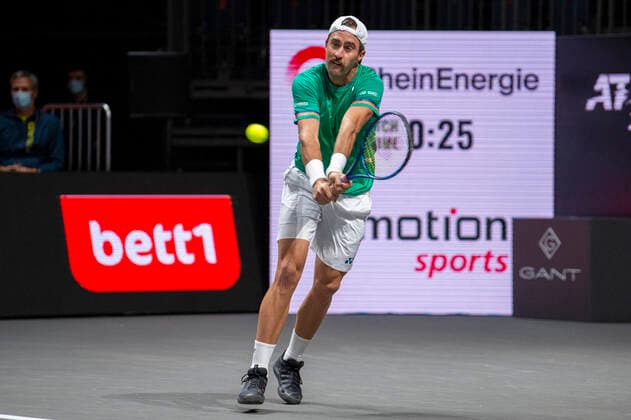 In the Steve JOHNSON USA , Steve JOHNSON USA vs Marin CILIC CRO , TENNIS, bett1HULKS Championship, 19 10 2020, GER, TENNIS, ATP TOUR, bett1HULKS Championship, Steve JOHNSON USA vs Marin CILIC CRO , 19 10 2020 COLOGNE Copyright: xEibnerxPressefotox xBenjaminxSOELZERx EP_BSO