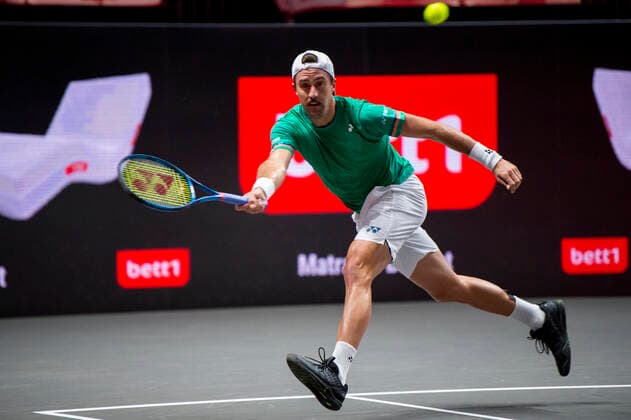 In the Steve JOHNSON USA , Steve JOHNSON USA vs Marin CILIC CRO , TENNIS, bett1HULKS Championship, 19 10 2020, GER, TENNIS, ATP TOUR, bett1HULKS Championship, Steve JOHNSON USA vs Marin CILIC CRO , 19 10 2020 COLOGNE Copyright: xEibnerxPressefotox xBenjaminxSOELZERx EP_BSO
