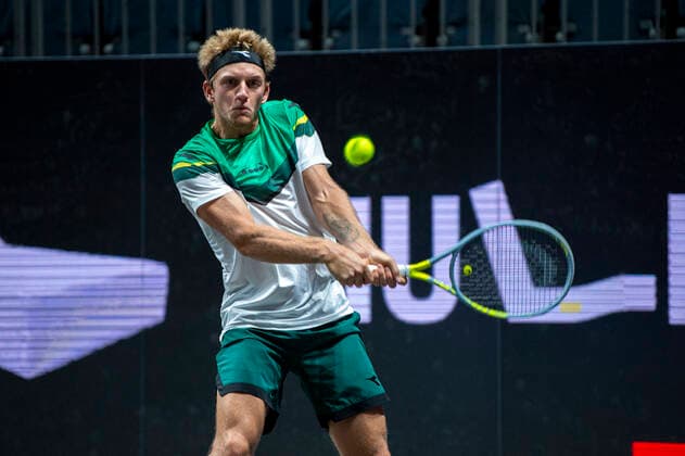 In the Alejandro DAVIDOVICH FOKINA ESP , Steve JOHNSON USA vs Alejandro DAVIDOVICH FOKINA ESP , TENNIS, bett1HULKS Championship, 21 10 2020, GER, TENNIS, ATP TOUR, bett1HULKS Championship, Steve JOHNSON USA vs Alejandro DAVIDOVICH FOKINA ESP , 21 10 2020 COLOGNE Copyright: xEibnerxPressefotox xBenjaminxSOELZERx EP_BSO