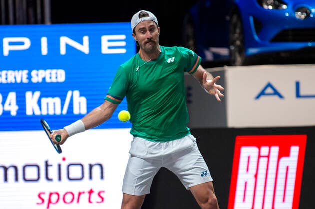 In the Steve JOHNSON USA , Steve JOHNSON USA vs Alejandro DAVIDOVICH FOKINA ESP , TENNIS, bett1HULKS Championship, 21 10 2020, GER, TENNIS, ATP TOUR, bett1HULKS Championship, Steve JOHNSON USA vs Alejandro DAVIDOVICH FOKINA ESP , 21 10 2020 COLOGNE Copyright: xEibnerxPressefotox xBenjaminxSOELZERx EP_BSO