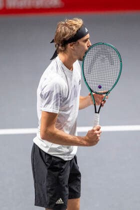 In Alexander ZVEREV GER , Kevin KRAWIETZ GER , Andreas MIES GER vs Alexander ZVEREV GER , Mischa ZVEREV GER , TENNIS, bett1HULKS Championship, 22 10 2020, GER, TENNIS, ATP TOUR, bett1HULKS Championship, Kevin KRAWIETZ GER , Andreas MIES GER vs Alexander ZVEREV GER , Mischa ZVEREV GER , 22 10 2020 KOELN Copyright: xEibnerxPressefotox xBenjaminxSOELZERx EP_BSO