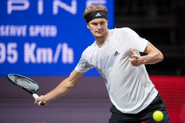 In the Alexander ZVEREV GER , Alexander ZVEREV GER vs Adrian MANNARINO FRA , TENNIS, bett1HULKS Championship, 23 10 2020, GER, TENNIS, ATP TOUR, bett1HULKS Championship, Alexander ZVEREV GER vs Adrian MANNARINO FRA , 23 10 2020 COLOGNE Copyright: xEibnerxPressefotox xBenjaminxSOELZERx EP_BSO