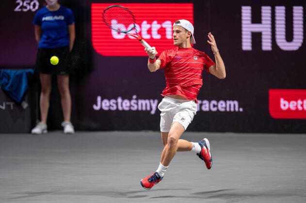 In Diego SCHWARTZMAN ARG , Felix AUGER ALIASSIME CAN vs Diego SCHWARTZMAN ARG , TENNIS, bett1hulks Indoor, 24 10 2020, Semifinal GER, TENNIS, ATP TOUR, bett1hulks Championship, Felix AUGER ALIASSIME CAN vs Diego SCHWARTZMAN ARG , Semifinal, 24 10 2020 COLOGNE Copyright: xEibnerxPressefotox xBenjaminxSOELZERx EP_BSO
