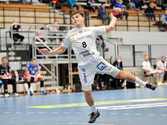 Lucas Krzikalla DHfK Leipzig 08 , Score HBW Balingen Weilstetten vs SC DHfK Leipzig, Handball, Liqui Moly HBL, Men, 1 Bundesliga, Season 2020 2021, 26 11 2020, HBW Balingen Weilstetten vs SC DHfK Leipzig, Handball, Liqui Moly HBL, Men, 1 Bundesliga, Season 2020 2021, 26 11 2020 Balingen Copyright: xNicolasxWoern Eibner-Pressefotox EP_NWN