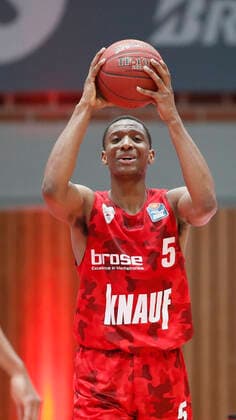 Germany, Wuerzburg, s Oliver Arena, 20 12 2020, emspor, emonline, despor, deonline, s Oliver Wuerzburg vs SYNTAINICS MBC, basketball, BBL picture v li Justin Sears s Oliver Wuerzburg Copyright: HMBxMedia xHeikoxBecker
