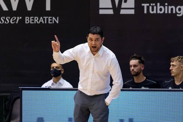 Daniel Jansson Tigers Tübingen, Head Coach ¨¨¨Tigers Tübingen vs Eisbären Bremerhaven, 2 Basketball, Bundesliga, Pro A, Barmer 2 Basketball, Matchday 17, Season 2020 2021, 23 01 2021, ¨¨ Tigers Tübingen Eisbären Bremerhaven, Basketball, 2 Bundesliga, Barmer 2 Basketball, Matchday 17, Season 2020 2021, 23 01 2021 Rottenburg am Neckar. Copyright: xNinaxSander xEibnerxPressefotoxIx EP_NSR