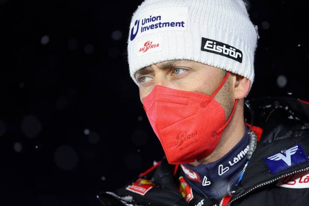 Nordische Ski WM in Oberstdorf, Skispringen, Herren Großschanze, Siegerehrung NORDIC SKIING - FIS Nordic World Ski Championships Oberstdorf 2021 OBERSTDORF,GERMANY,05.MAR.21 - NORDIC SKIING, Ski jumping, Skispringen, Ski, nordisch - FIS Nordic World Ski Championships, large hill, men, award ceremony. Image shows sporting director Mario Stecher (OESV). GEPAxpictures xChristianxWalgram