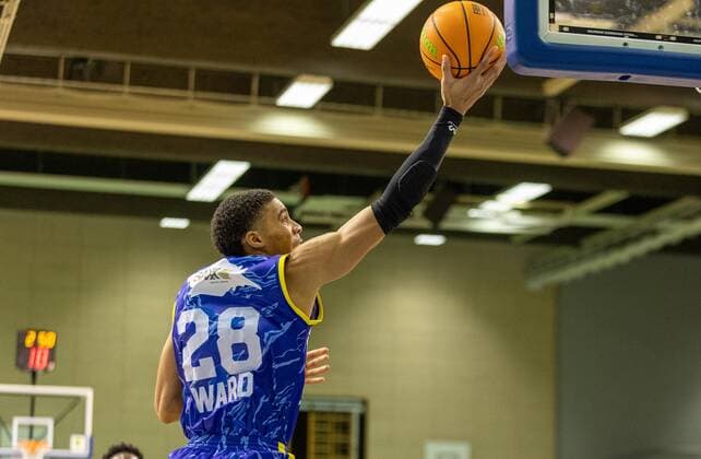 Karrington Edward Phoenix Hagen, 28 ¨¨¨Kirchheim Knights vs Tigers Tübingen, 2 Basketball, Bundesliga, Pro A, Barmer 2 Basketball, Matchday 24, Season 2020 2021, 05 03 2021, ¨¨ Kirchheim Knights Tigers Tübingen, Basketball, 2 Bundesliga, Barmer 2 Basketball, Matchday 24, Season 2020 2021, 27 02 2021 Kirchheim. Copyright: xDennisxDuddek xEibnerxPressefotox EP_DDU