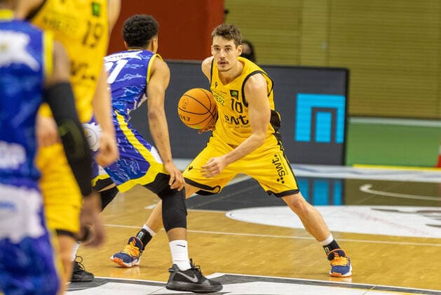 Gianni Otto Tigers Tübingen, 10 ¨¨Tigers Tübingen vs Phoenix Hagen, 2 Basketball, Bundesliga, Pro A, Barmer 2 Basketball, Matchday 25, Season 2020 2021, 07 03 2021, ¨¨ Tigers Tübingen Phoenix Hagen, Basketball, 2 Bundesliga, Barmer 2 Basketball, Matchday 25, Season 2020 2021, 07 03 2021 Rottenburg am Neckar. Copyright: xDennisxDuddek xEibnerxPressefotox EP_DDU