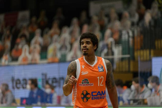 Edgar SOSA 12 Rasta Vechta Rasta Vechta vs ratiopharm Ulm, Basketball, easyCredit BBL Bundesliga, 13 03 2021, 23 Matchday, Season 2020 2021 Copyright xErikxHillmer EIBNERx EP ehr Rasta Vechta vs ratiopharm Ulm, Basketball, easyCredit BBL Bundesliga, 13 03 2021, 23 Matchday, Season 2020 2021 Vechta Copyright: xErikxHillmer EIBNERx EP_ehr
