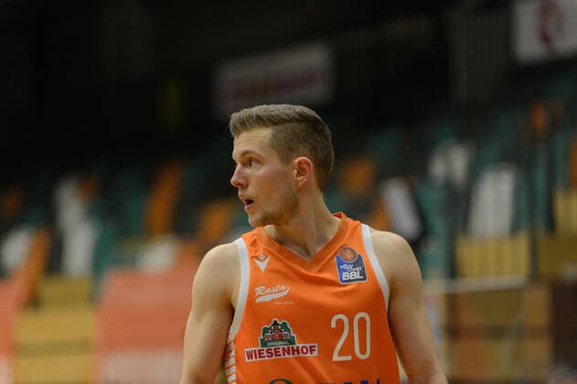 Jannes HUNDT 20 Rasta Vechta Rasta Vechta vs ratiopharm Ulm, Basketball, easyCredit BBL Bundesliga, 13 03 2021, 23 Matchday, Season 2020 2021 Copyright xErikxHillmer EIBNERx EP ehr Rasta Vechta vs ratiopharm Ulm, Basketball, easyCredit BBL Bundesliga, 13 03 2021, 23 Matchday, Season 2020 2021 Vechta Copyright: xErikxHillmer EIBNERx EP_ehr