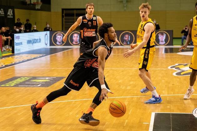 , ¨¨Tigers Tübingen vs Wiha Panthers , 2 Basketball, Bundesliga, Pro A, Barmer 2 Basketball, Matchday 7, Season 2020 2021, 20 03 2021, ¨¨ Tigers Tübingen wiha Panthers, Basketball, 2 Bundesliga, Barmer 2 Basketball, Matchday 7, Season 2020 2021, 20 01 2021 Rottenburg am Neckar. Copyright: xNinaxSander xEibnerxPressefotoxIx EP_NSR