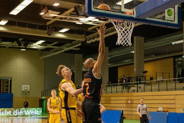 Chris Frazier Wiha Panthers Schwenningen 2 ¨¨¨Tigers Tübingen vs Wiha Panthers , 2 Basketball, Bundesliga, Pro A, Barmer 2 Basketball, Matchday 7, Season 2020 2021, 20 03 2021, ¨¨ Tigers Tübingen wiha Panthers, Basketball, 2 Bundesliga, Barmer 2 Basketball, Matchday 7, Season 2020 2021, 20 01 2021 Rottenburg am Neckar. Copyright: xNinaxSander xEibnerxPressefotoxIx EP_NSR