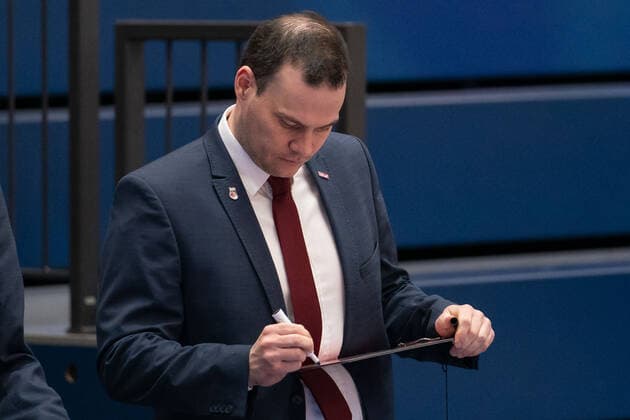 Syntainics MBC Brose Bamberg, Basketball, Bundesliga, Men, 2020 2021, 24 Matchday, 20 03 2021, Head Coach Johan Roijakkers Brose Bamberg Syntainics MBC Brose Bamberg, Basketball, Bundesliga, Men, 24 Matchday, 20 03 2021, Weissenfels Copyright: xSchulz Eibner-Pressefotox ep_esz