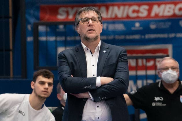 Syntainics MBC Brose Bamberg, Basketball, Bundesliga, Men, 2020 2021, 24 Matchday, 20 03 2021, Head Coach Silvano Poropat MBC Syntainics MBC Brose Bamberg, Basketball, Bundesliga, Men, 24 Matchday, 20 03 2021, Weissenfels Copyright: xSchulz Eibner-Pressefotox ep_esz