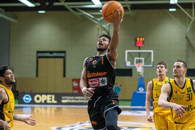 Nate Britt Wiha Panthers, 1 ¨¨¨Tigers Tübingen vs Wiha Panthers , 2 Basketball, Bundesliga, Pro A, Barmer 2 Basketball, Matchday 7, Season 2020 2021, 20 03 2021, ¨¨ Tigers Tübingen wiha Panthers, Basketball, 2 Bundesliga, Barmer 2 Basketball, Matchday 7, Season 2020 2021, 20 01 2021 Rottenburg am Neckar. Copyright: xNinaxSander xEibnerxPressefotoxIx EP_NSR