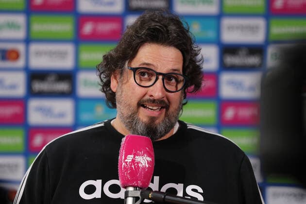 Head Coach Andrea Trinchieri Muenchen GER, FC Bayern Basketball vs Mitteldeutscher BC, Basketball, BBL, 2020 2021 season, 23 03 2021, GER, FC Bayern Basketball vs Mitteldeutscher BC, Basketball, BBL, 2020 2021 season, 23 03 2021, Muenchen. Copyright: xMarcelxEngelbrechtx Eibner-Pressefotox EP_met