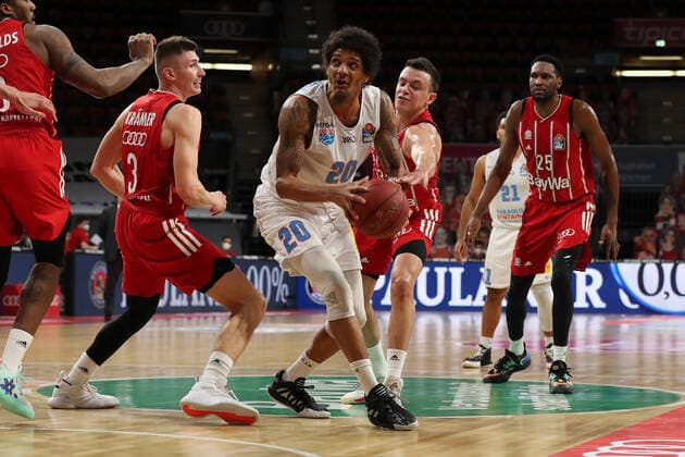 Deron Washington MBC GER, FC Bayern Basketball vs Mitteldeutscher BC, Basketball, BBL, 2020 2021 season, 23 03 2021, GER, FC Bayern Basketball vs Mitteldeutscher BC, Basketball, BBL, 2020 2021 season, 23 03 2021, Munich. Copyright: xMarcelxEngelbrechtx Eibner-Pressefotox EP_met