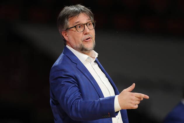 Head coach Silvano Poropat MBC GER, FC Bayern Basketball vs Mitteldeutscher BC, Basketball, BBL, 2020 2021 season, 23 03 2021, GER, FC Bayern Basketball vs Mitteldeutscher BC, Basketball, BBL, 2020 2021 season, 23 03 2021, Munich. Copyright: xMarcelxEngelbrechtx Eibner-Pressefotox EP_met