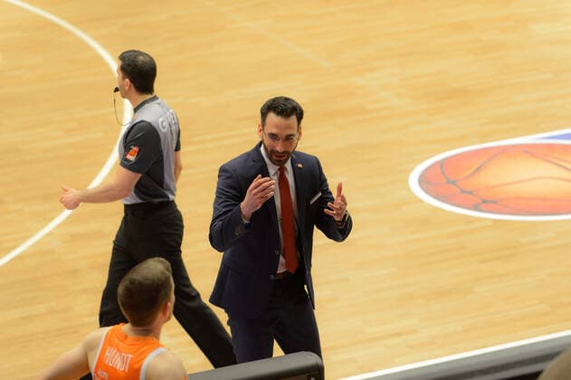 Thomas PÄCH PAECH coach head coach head coach Rasta Vechta Rasta Vechta vs BG Göttingen, basketball, easyCredit BBL Bundesliga, 27 03 2021, 25 matchday, season 2020 2021 Copyright xErikxHillmer EIBNERx EP ehr Rasta Vechta vs BG Göttingen, basketball, easyCredit BBL Bundesliga, 27 03 2021, 25 matchday, season 2020 2021 Vechta Copyright: xErikxHillmer EIBNERx EP_ehr