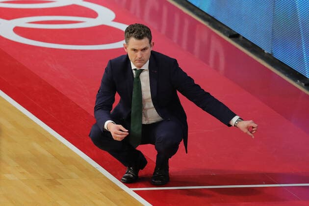 Head Coach Martin Schiller Kaunas GER, FC Bayern Basketball vs Zalgiris Kaunas, Basketball, Euroleague, 2020 2021 season, 01 04 2021, GER, FC Bayern Basketball vs Zalgiris Kaunas, Basketball, Euroleague, 2020 2021 season, 01 04 2021, Munich. Copyright: xEIBNER MarcelxEngelbrechtx EP_EER