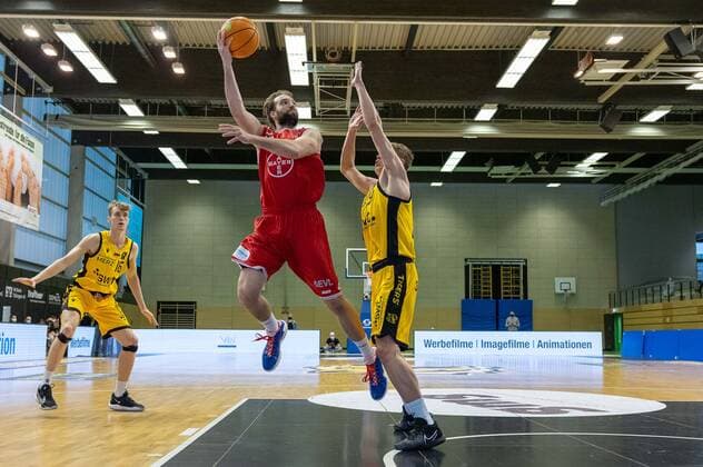 JJ Mann Bayer Giants Leverkusen, 20 ¨¨Tigers Tübingen vs Bayer Giants Leverkusen, 2 Basketball, Bundesliga, Pro A, Barmer 2 Basketball, Matchday 30, Spielzeit 2020 2021, 10 04 2021, ¨¨ Tigers Tübingen Bayer Giants Leverkusen, Basketball, 2 Bundesliga, Barmer 2 Basketball, Matchday 30, Spielzeit 2020 2021, 10 04 2021 Rottenburg am Neckar. Copyright: xDennisxDuddek xEibnerxPressefotox EP_DDU