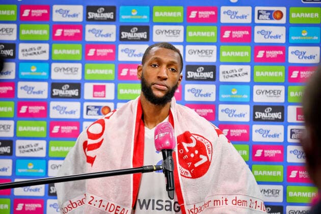 21 Kamari Murphy medi bayreut vs Fraport Skyliners, Basketball, Bundesliga, easycredit BBL, 33 Spieltag, Spielzeit 2020 2021, 04 05 2021, medi bayreut vs Fraport Skyliners, Basketball, Bundesliga, easycredit BBL, 33 Spieltag, Spielzeit 2020 2021, 04 05 2021 Bayreuth Copyright: xEibner-Pressefoto ThorstenxOchsx EP_TOS