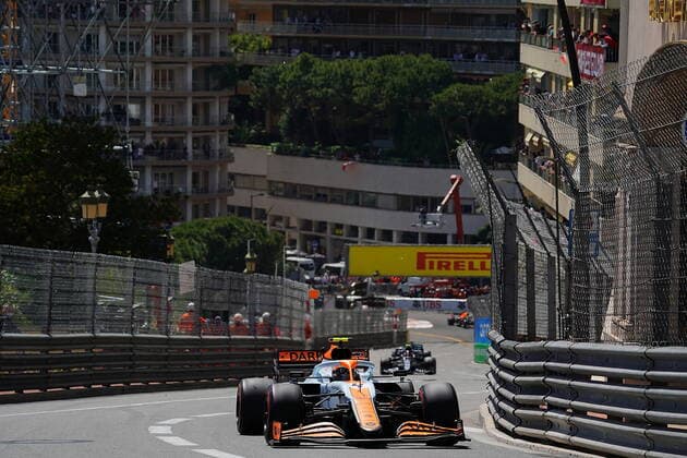 FORMULA 1 GRAND PRIX DE MONACO 2021, 20 23 05 2021 23 05 2021, Monaco Circuit, Monte Carlo, FORMULA 1 GRAND PRIX DE MONACO 2021, 20 23 05 2021 , pictured race start Max Verstappen NEL 33 , Red Bull Racing Honda, Valtteri Bottas FIN 77 , Mercedes AMG Petronas Formula One Team, Carlos Sainz Jr ESP 55 , Scuderia Ferrari Mission Winnow, Lando Norris GBR 4 , McLaren F1 Team, Pierre Gasly FRA 10 , Scuderia AlphaTauri Honda, Lewis Hamilton GBR 44 , Mercedes AMG Petronas Formula One Team, Sebastian Vettel DEU 5 , Aston Martin Cognizant Formula One Team nordphotoxGmbHx xBratic nph00250