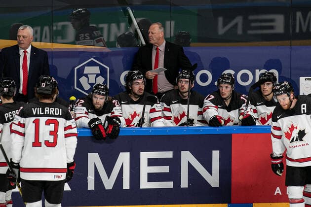 May 24, 2021, Riga, Latvia: Riga, Latvia, Arena Riga, May 24, 2021, GER vs CAN __ 24 05 2021 during World Championship, WM, Weltmeisterschaft 2021 - Germany vs Canada - Ice hockey, Eishockey Ice Hockey - World Championship 2021 - Germany vs Canada, riga, Latvia - ZUMAl164 20210524_zsa_l164_070 Copyright: xAndreaxRex