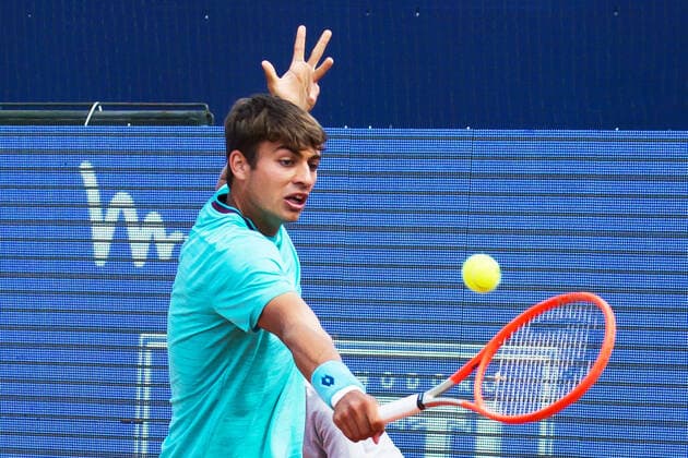 May 26, 2021, Parma, Italy: Parma, Italy, Tennis Club Parma, May 26, 2021, Flavio COBOLLI of the Italy during ATP, Tennis Herren 250 Emilia-Romagna Open 2021 - Tennis Internationals Tennis Internationals - ATP 250 Emilia-Romagna Open 2021, parma, Italy - ZUMAl164 20210526_zsa_l164_005 Copyright: xValerioxOrigox