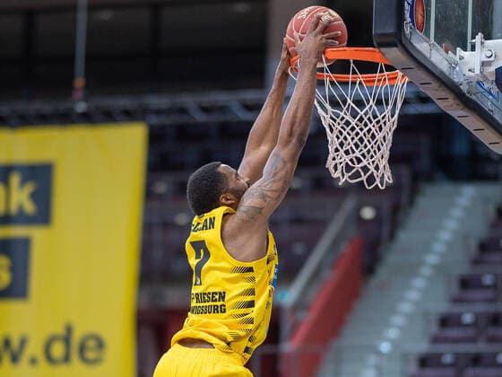 Jamel McLean MHP Riesen Ludwigsburg, 07 , MHP Riesen Ludwigsburg vs FC Bayern Basketball, Basketball, Bundesliga, Playoffs, Semifinals, Game 1, easycredit BBL, 29 05 2021, MHP Riesen Ludwigsburg vs FC Bayern Basketball, Basketball, Bundesliga, Playoffs, Semifinals, Game 1, easycredit BBL, 29 05 2021 Ludwigsburg Copyright: xEibner-Pressefoto SaschaxWaltherx EP_EER