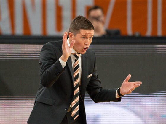 Jaka Lakovic Ratiopharm Ulm coach , Ratiopharm Ulm vs Alba Berlin, basketball, playoffs, game 4, season 2020 2021, 05 06 2021, Ratiopharm Ulm vs Alba Berlin, basketball, playoffs, game 4, season 2020 2021, 05 06 2021 New Ulm Copyright: xEibner-Pressefoto SaschaxWaltherx EP_EER